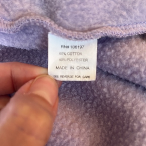 Light Purple Hooded Jacket - Size M! - Picture 7 of 7